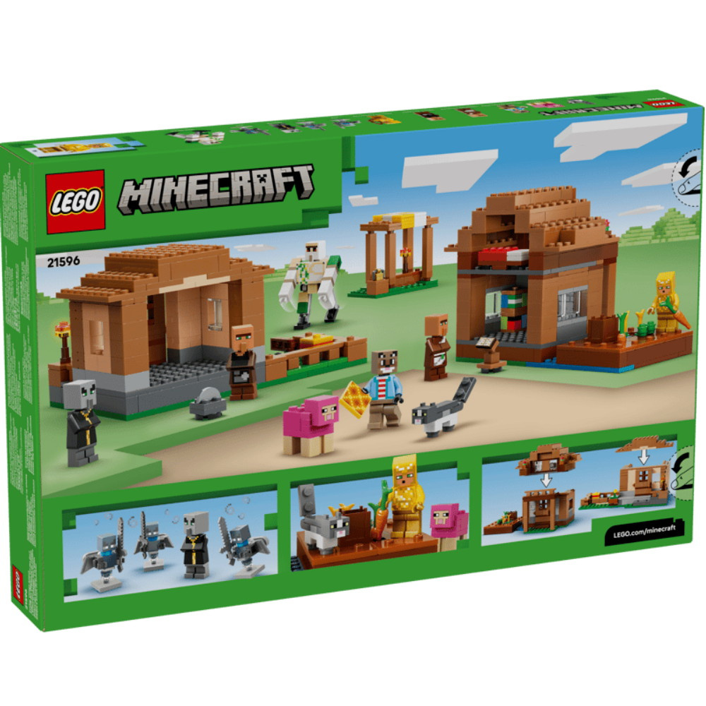 LEGO Minecraft- Byattack Med Uppväckare