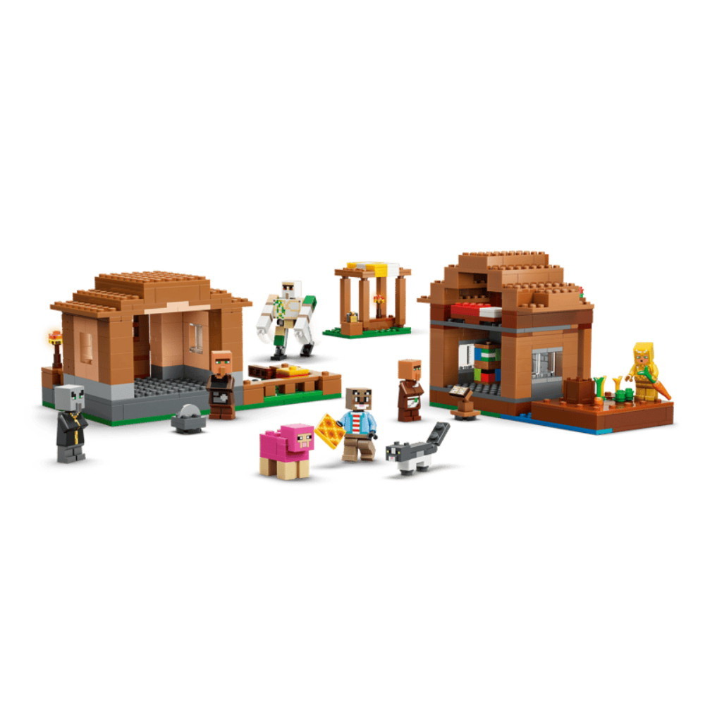 LEGO Minecraft- Byattack Med Uppväckare