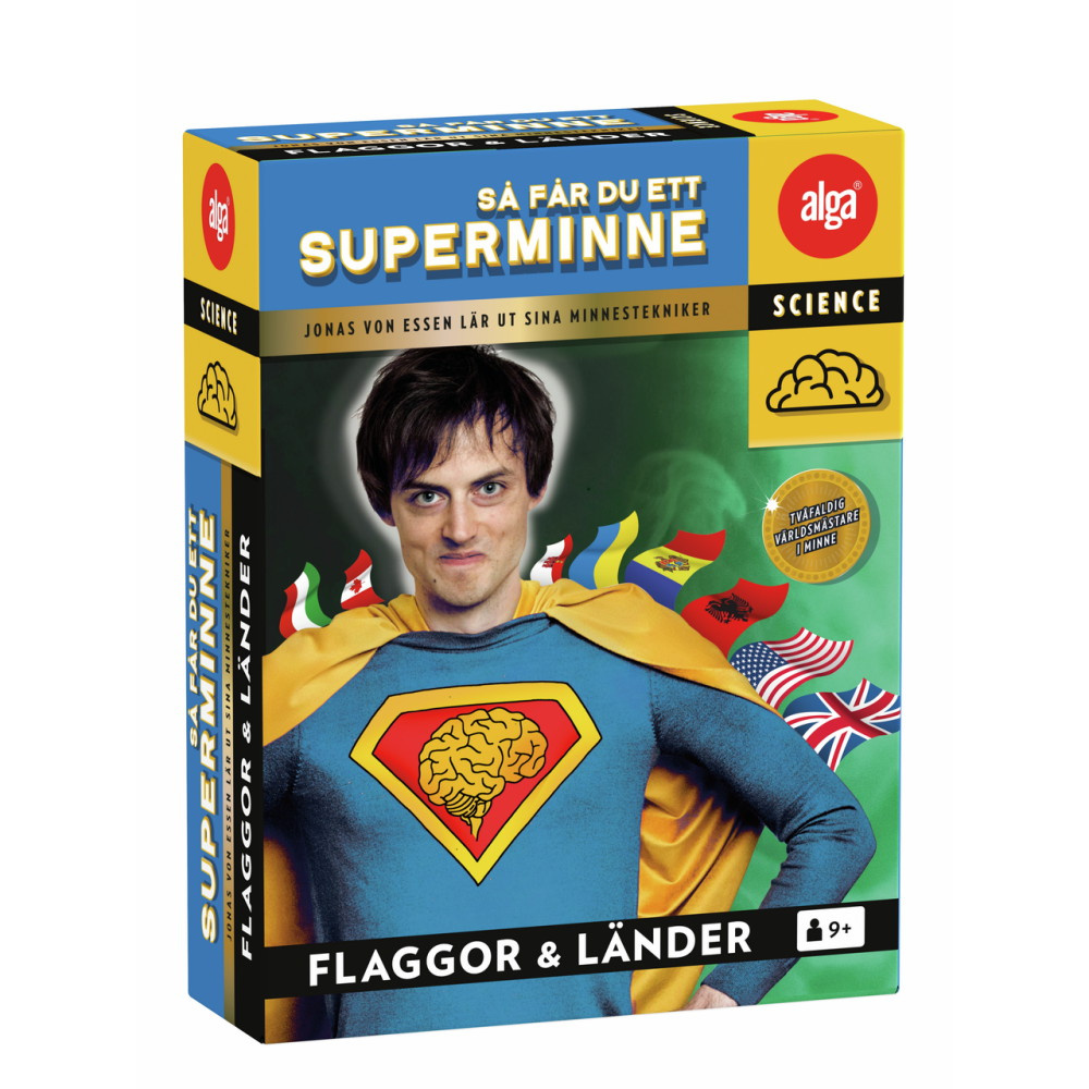 Superminne Flaggor & länder