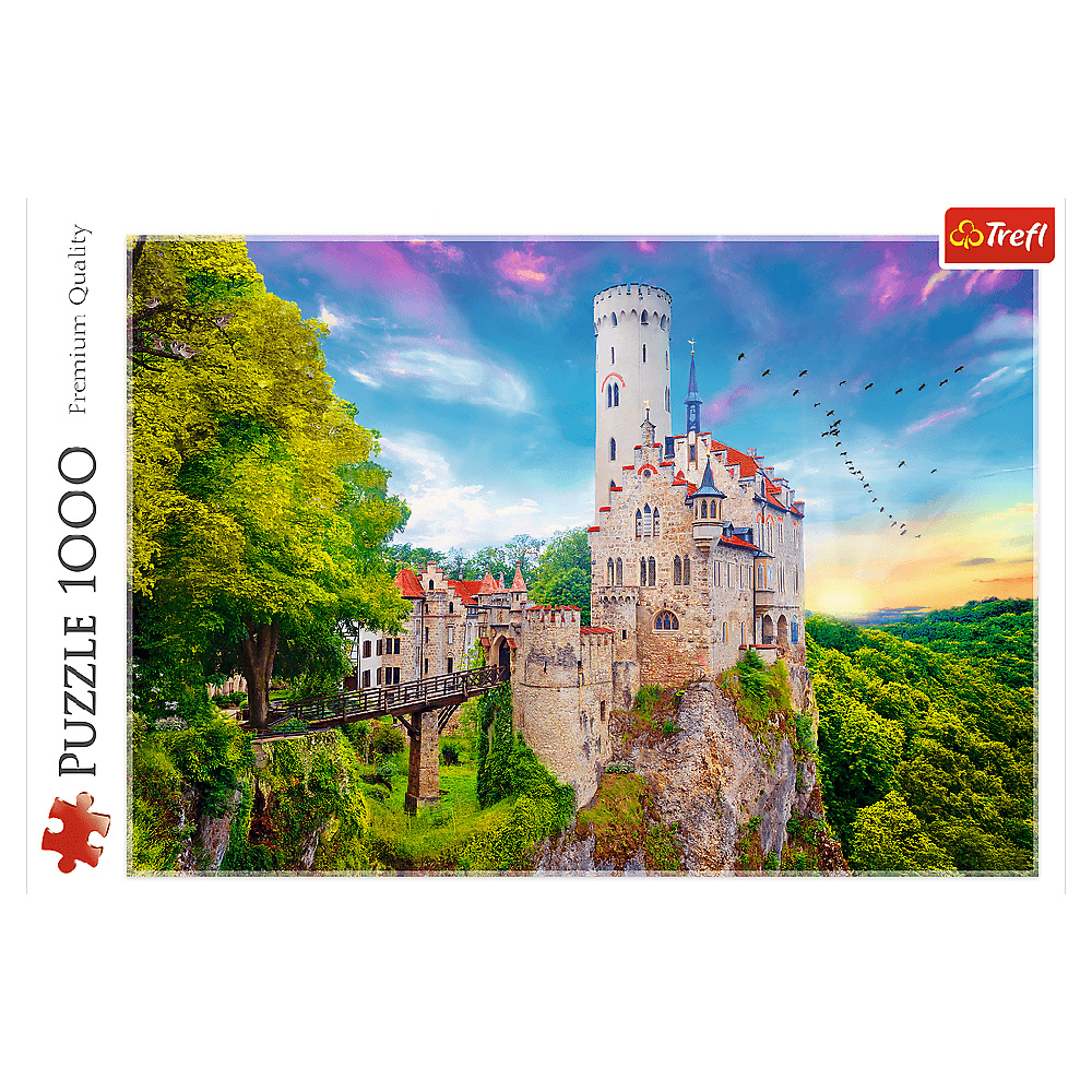Trefl Pussel: Lichtenstein Castle, Germany 1000 Bitar