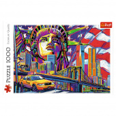 Trefl Pussel: Colours of New York 1000 Bitar Trefl Pussel: Colours of New York 1000 Bitar