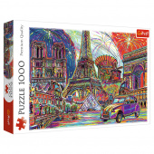 Trefl Pussel: Colours of Paris 1000 Bitar
