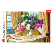 Trefl Pussel: Flowers in the morning 1000 Bitar Trefl Pussel: Flowers in the morning 1000 Bitar