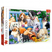 Trefl Pussel: Dogs in the Garden 1000 Bitar Trefl Pussel: Dogs in the Garden 1000 Bitar