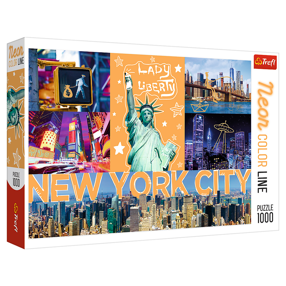 Trefl Pussel: Neon City 1000 Bitar