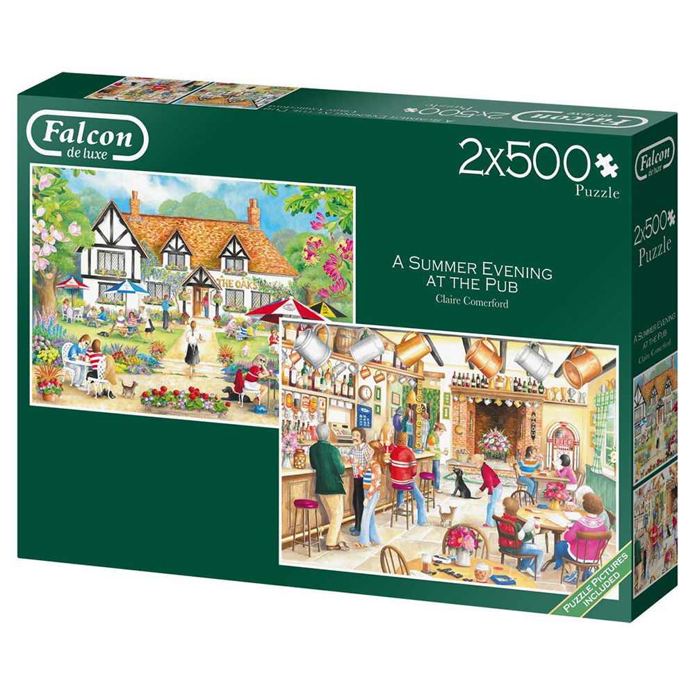 Jumbo Pussel - A summer evening at the pub 2x500 Bitar