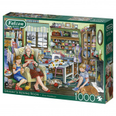 Jumbo Pussel - Granny`s Sewing Room 1000 Bitar Jumbo Pussel - Granny`s Sewing Room 1000 Bitar