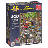 Jan van Haasteren Pussel - Traffic Chaos 500 bitar Jan van Haasteren Pussel - Traffic Chaos 500 bitar