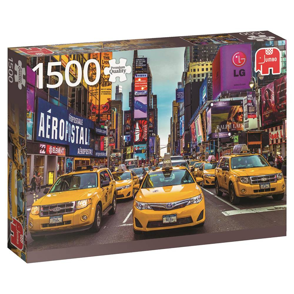 Jumbo Pussel - New York Taxi 1500 bitar