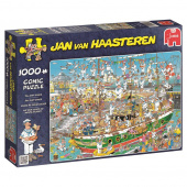 Jan van Haasteren Pussel - Tall Ship Chaos 1000 bitar Jan van Haasteren Pussel - Tall Ship Chaos 1000 bitar