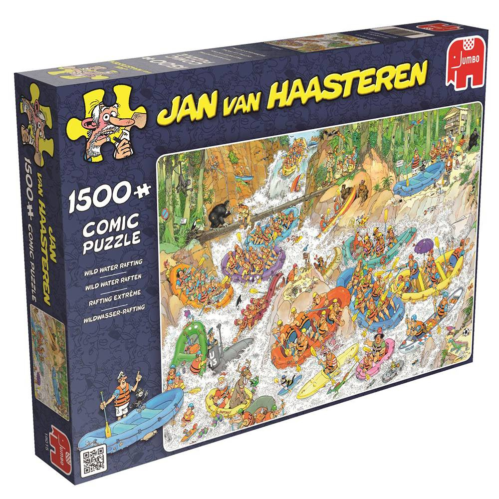 Jan van Haasteren Pussel - Wild water rafting 1500 bitar
