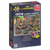 Jan Van Haasteren pussel - The Fair. Bumper Cars 150 bitar Jan Van Haasteren pussel - The Fair. Bumper Cars 150 bitar