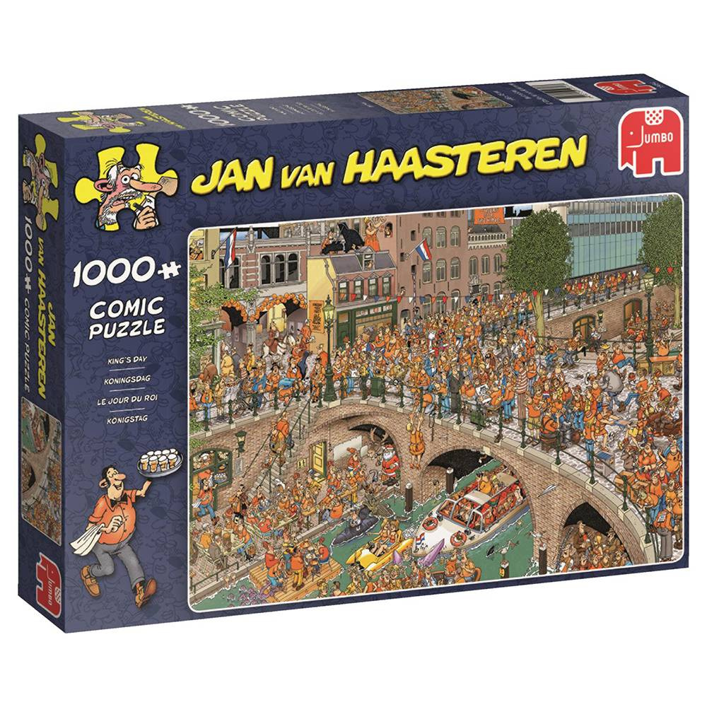 Jan Van Haasteren pussel - Kingsday 1000 bitar
