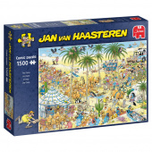 Jan van Haasteren Pussel - The Oasis 1500 bitar Jan van Haasteren Pussel - The Oasis 1500 bitar