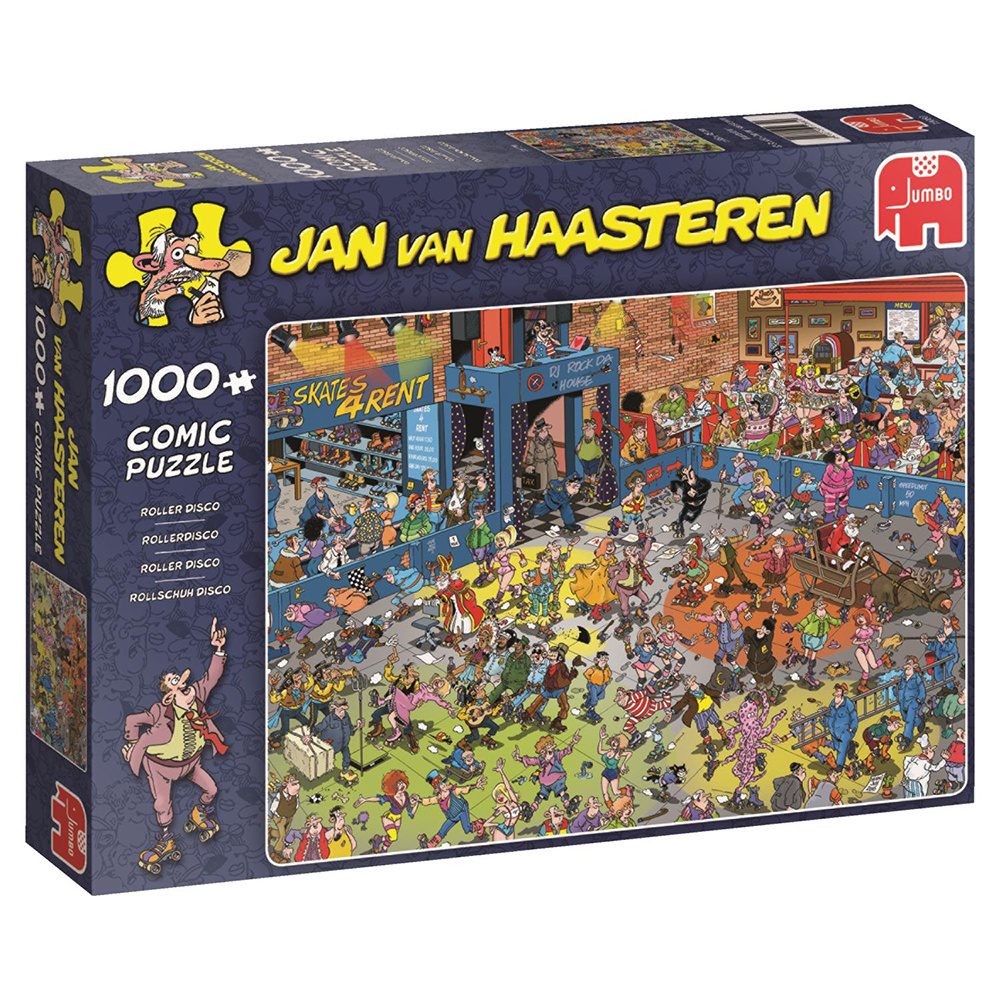 Jan van Haasteren Pussel - Roller Disco 1000 bitar