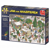 Jan van Haasteren Pussel - Christmas Tree Market 2000 bitar