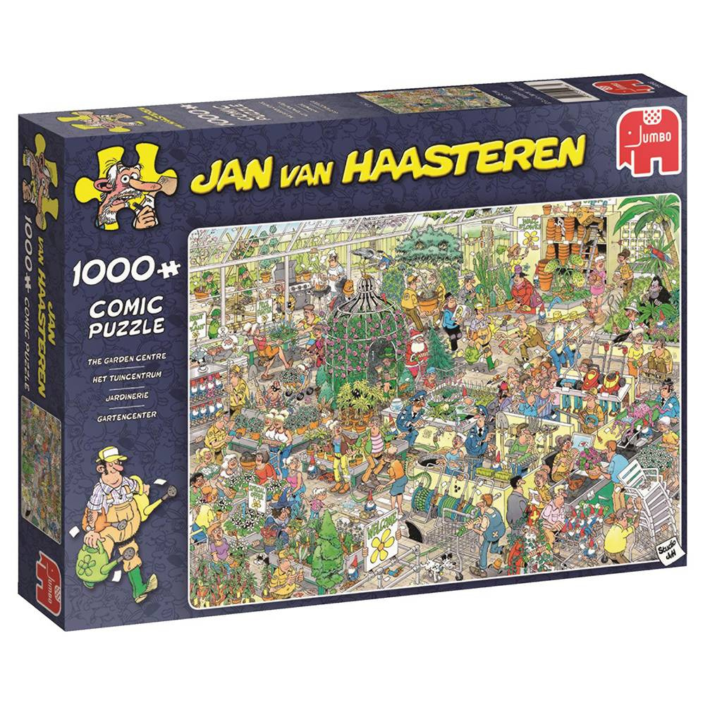 Jan van Haasteren Pussel: The Garden Centre 1000 Bitar