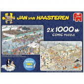 Jan Van Haasteren pussel: Winter Fun 2 x 1000 bitar