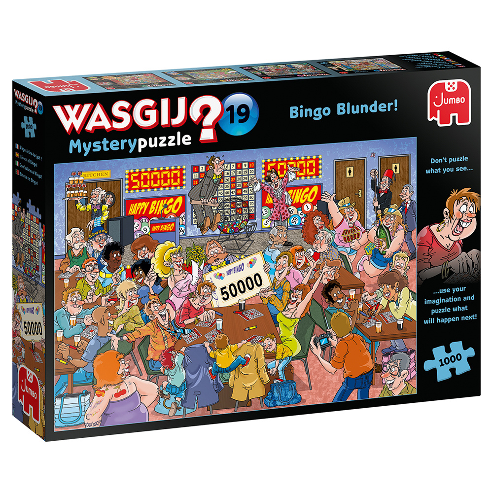 Wasgij? Mystery #19 - Bingo Blunder! 1000 Bitar