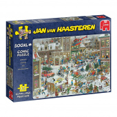 Jan Van Haasteren pussel - Christmas XL 500 Bitar Jan Van Haasteren pussel - Christmas XL 500 Bitar