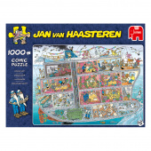 Jan van Haasteren Pussel: Cruise Ship 1000 Bitar
