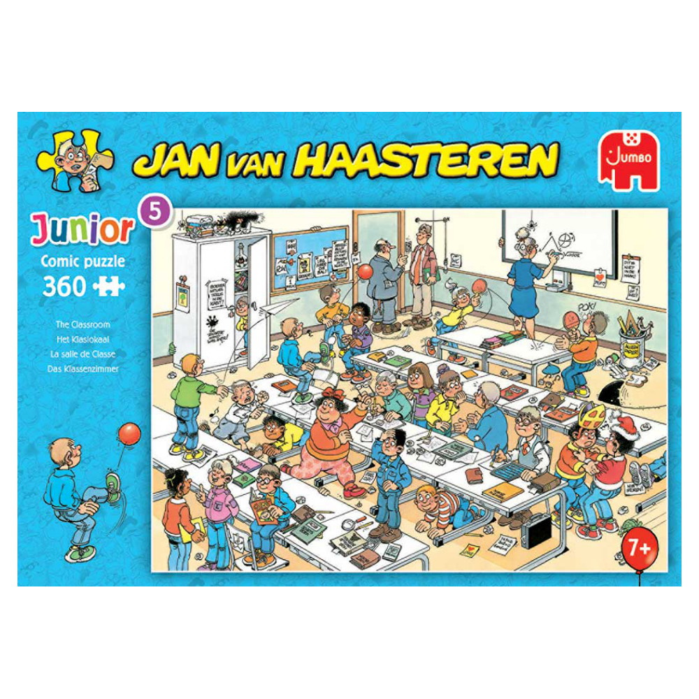 Jan van Haasteren Pussel: The Class Room 360 Bitar