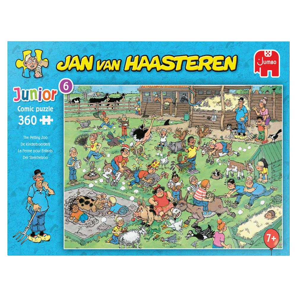 Jan van Haasteren Pussel: The Petting Zoo 360 Bitar
