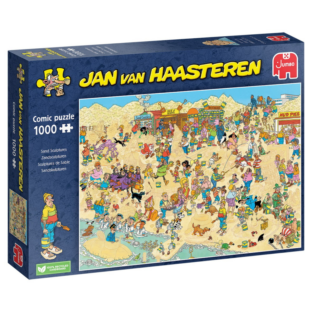 Jan van Haasteren Pussel: Sand Sculptures 1000 Bitar