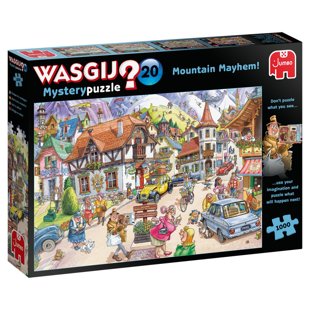 Wasgij? Mystery #20 - Mountain Mayhem! 1000 Bitar