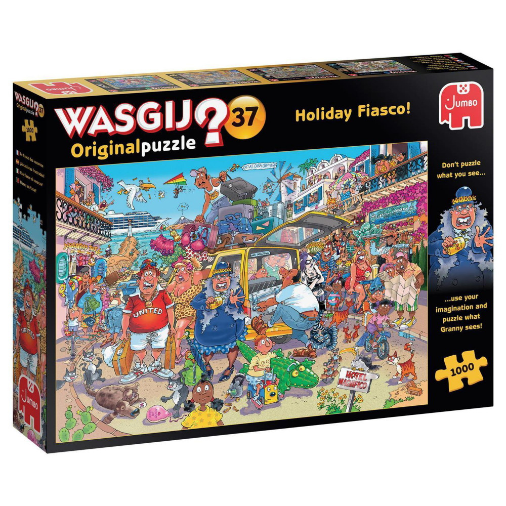 Wasgij? Original #37 - Holiday Fiasco! 1000 Bitar