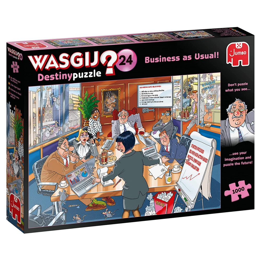 Wasgij? Destiny #24 - Business as Usual! 1000 Bitar