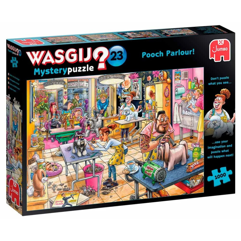 Wasgij? Mystery #23 - Pooch Parlour! 1000 Bitar