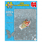 Jan van Haasteren Pussel - Total Sharks 500 bitar Jan van Haasteren Pussel - Total Sharks 500 bitar