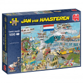Jan van Haasteren Pussel: By Land, Air and Sea 1000 bitar
