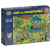 Jan van Haasteren Pussel: The Bandstand 1000 Bitar