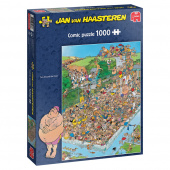 Jan van Haasteren Pussel: Fun Around The Pool 1000 Bitar Jan van Haasteren Pussel: Fun Around The Pool 1000 Bitar