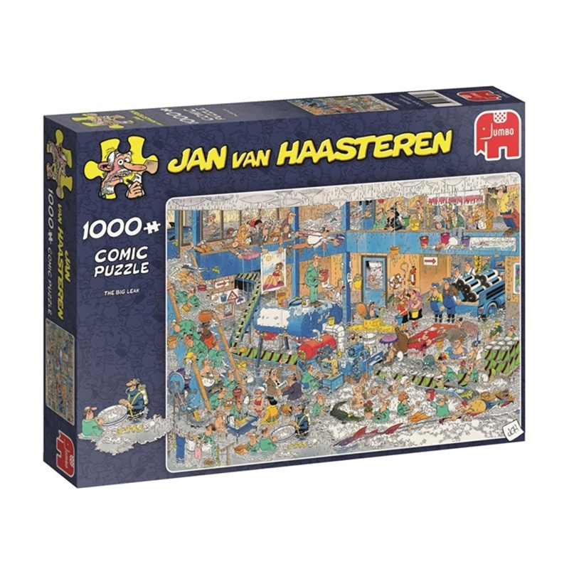 Jan van Haasteren Pussel: The Big Leak 1000 Bitar