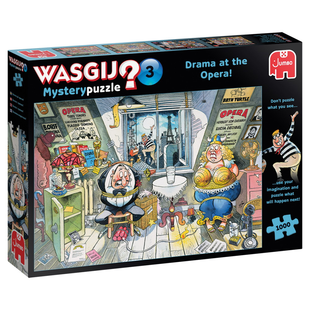 Wasgij? Mystery #3 - Drama At The Opera 1000 Bitar