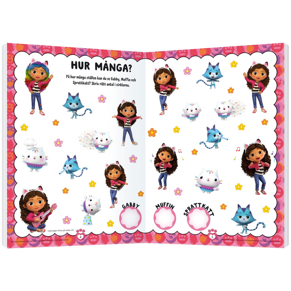 Pysselbok - Gabby´s Dollhouse