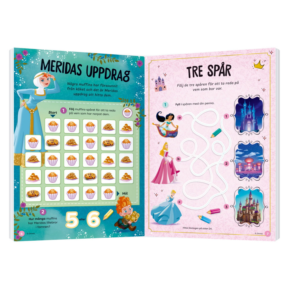 Pysselbok - Disney Prinsessor