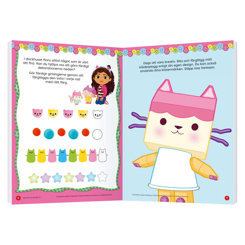 Gabby's Dollhouse - Mamma och Lill-boxens Kattastiska Pyssel
