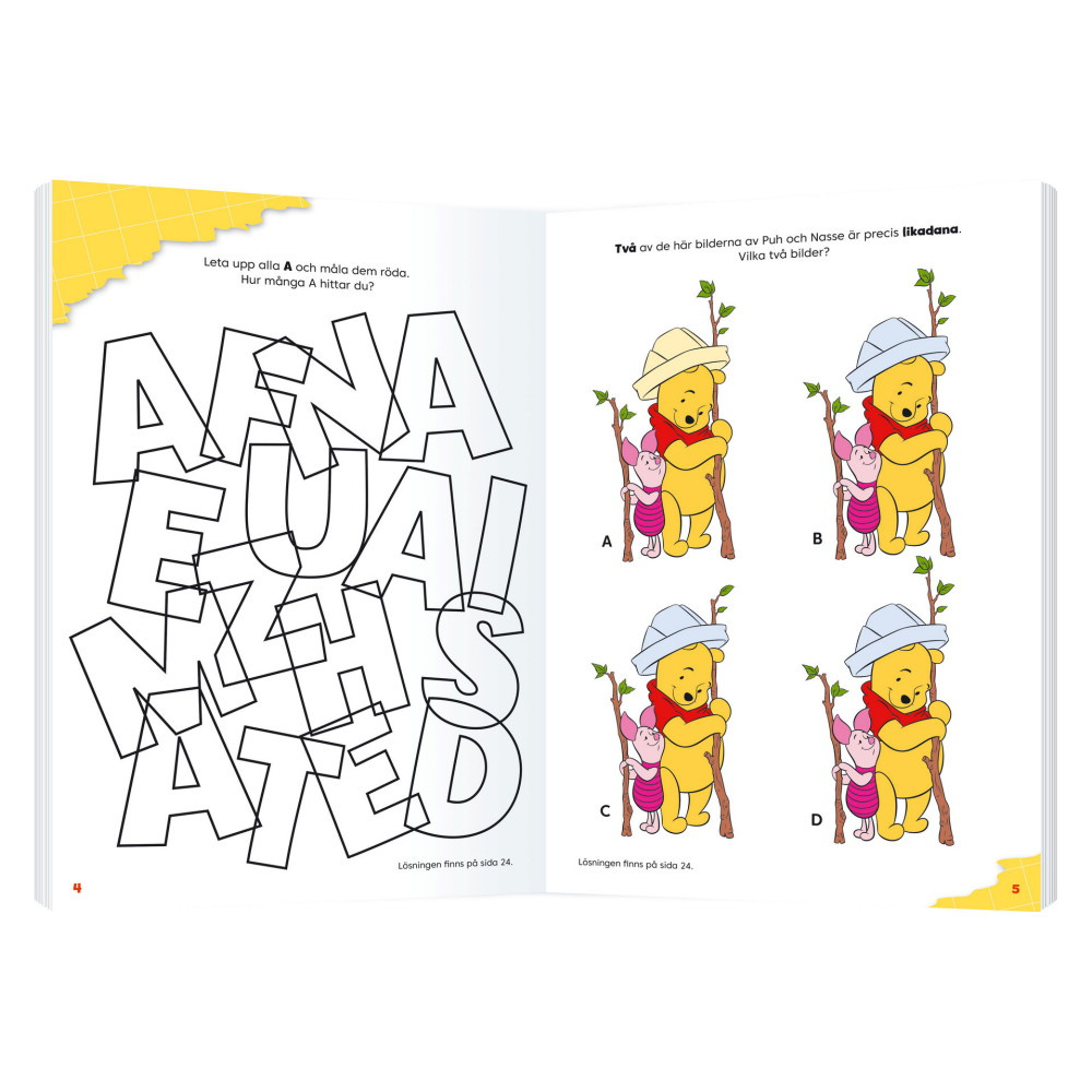 Pysselbok - Nalle Puh ABC