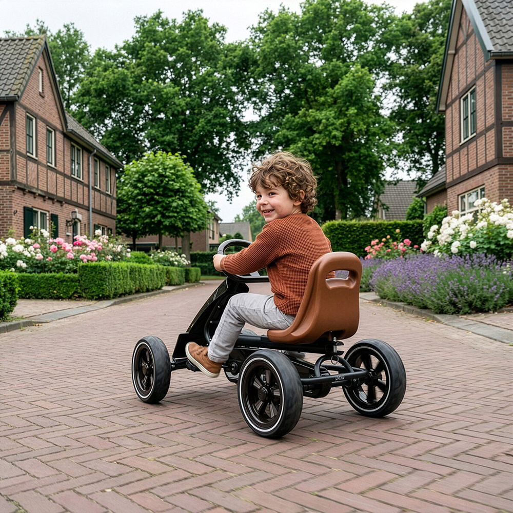 EXIT Foxy Pedal Go-Kart - Espresso Black