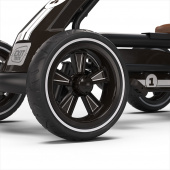 EXIT Foxy Pedal Go-Kart - Espresso Black EXIT Foxy Pedal Go-Kart - Espresso Black