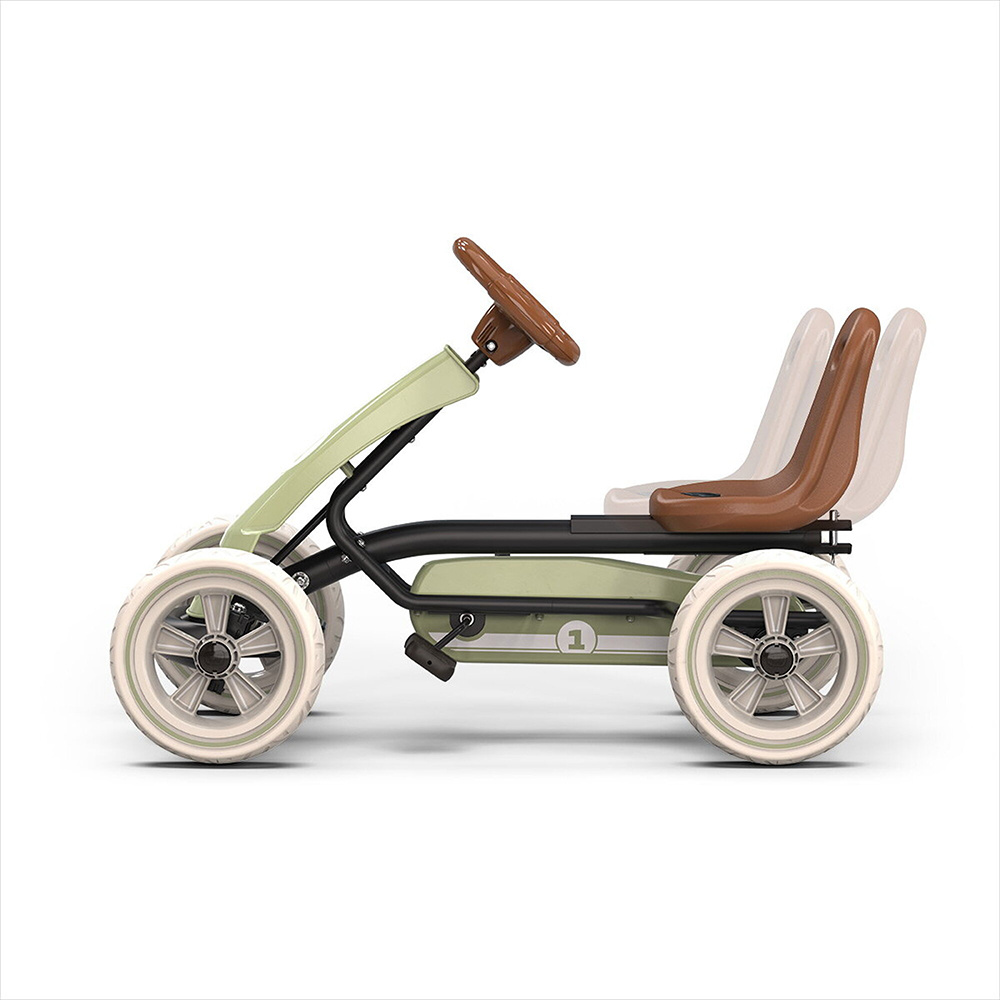 EXIT Foxy pedal-gokart - Retro Grön