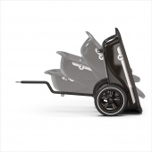 EXIT Foxy gokart-släpvagn - svart EXIT Foxy gokart-släpvagn - svart