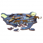 Eco-Wood-Art Pussel: Panter 102 Bitar Eco-Wood-Art Pussel: Panter 102 Bitar