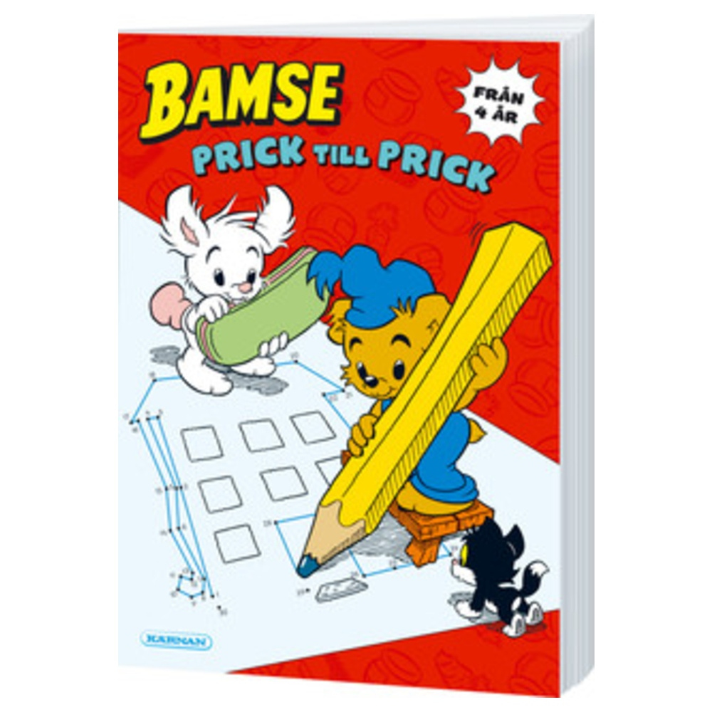 Pysselbok: Bamse Prick till prick