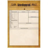 Götterdämmerung: Rollformulär Götterdämmerung: Rollformulär