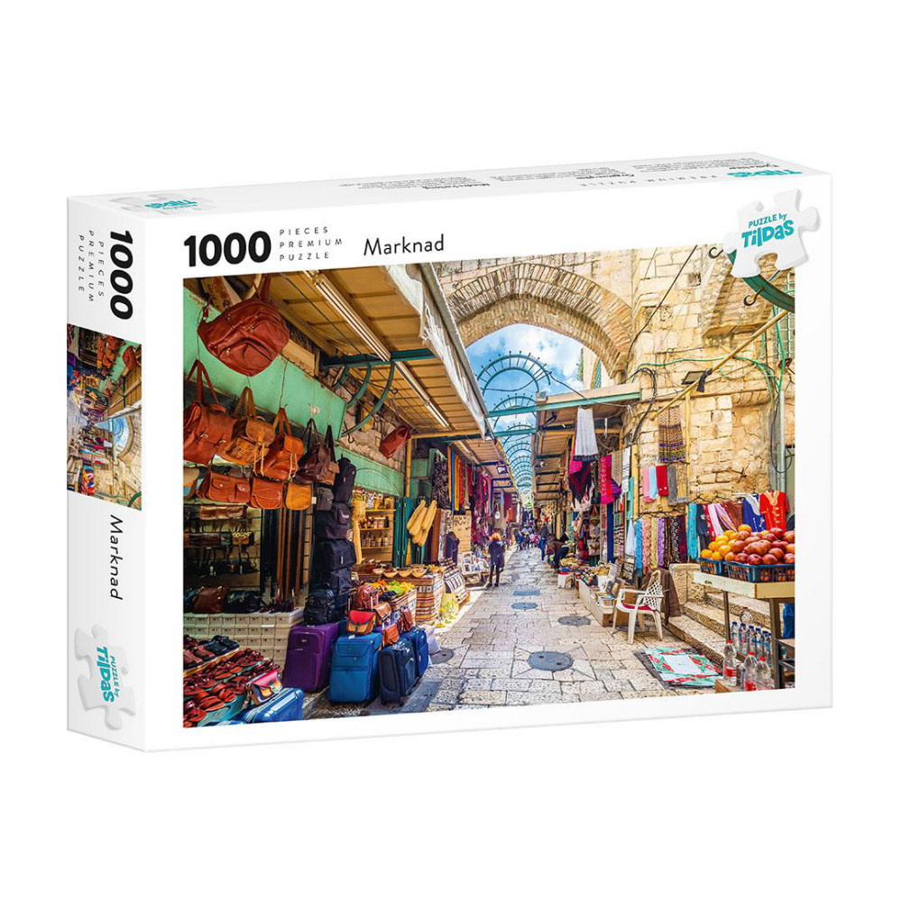 Tildas Pussel: Marknad 1000 Bitar